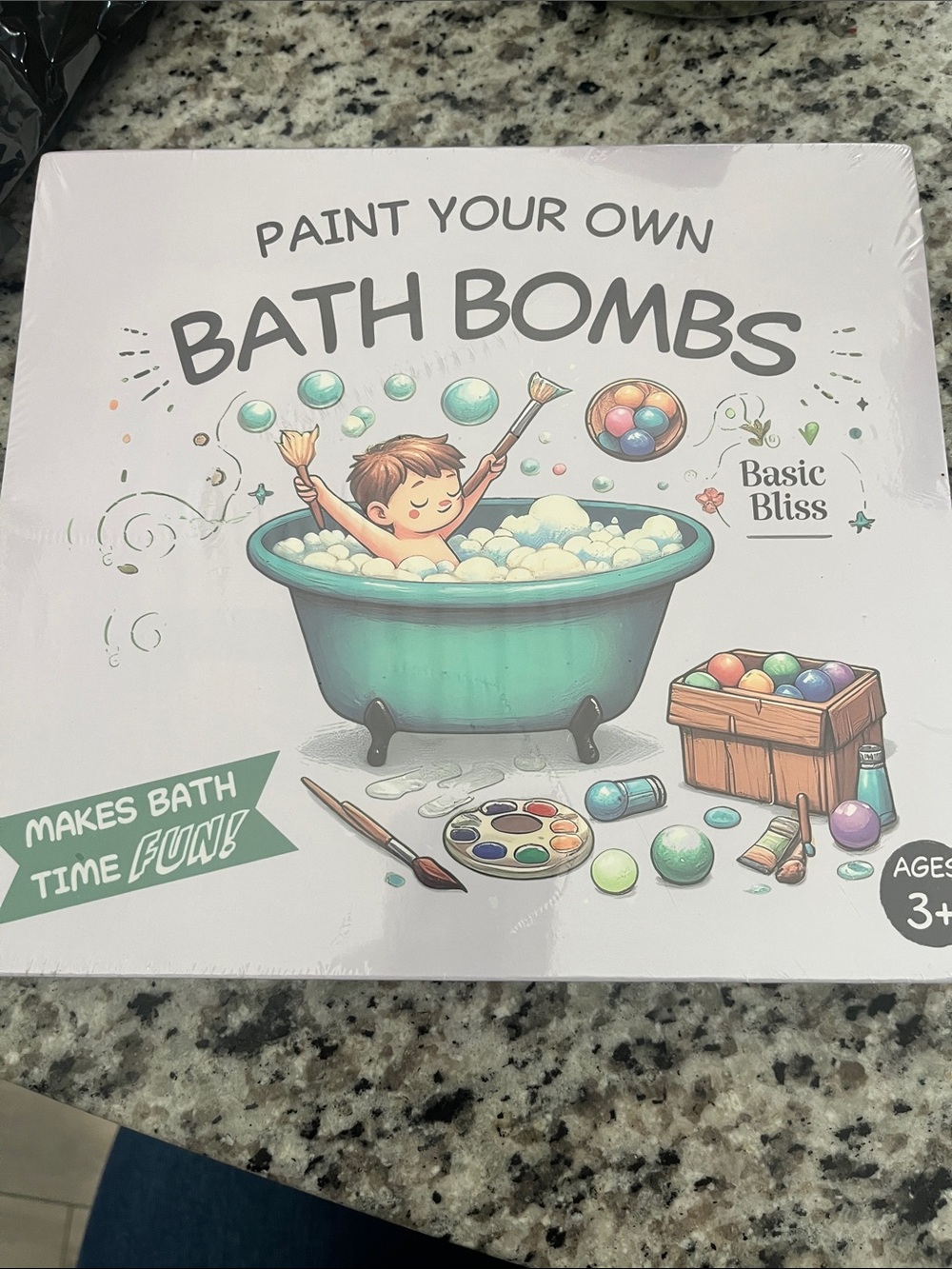 Paint Your Own Bath Bombs - Mint Green